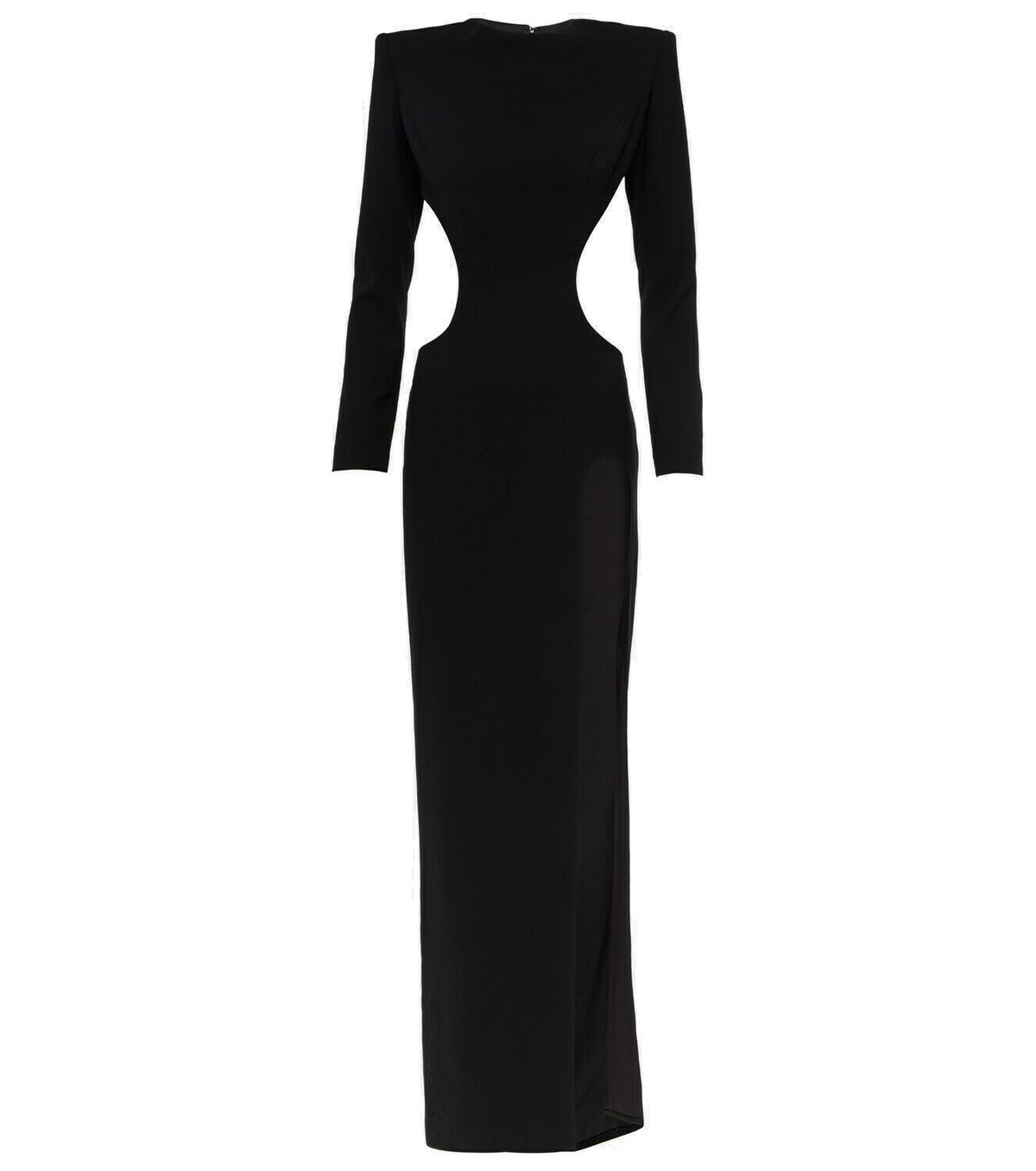 ワンピース MONOT BLACK PETAL CUT OUT LONG DRESS Monot Black Petal Cut Out Long Dress | italist