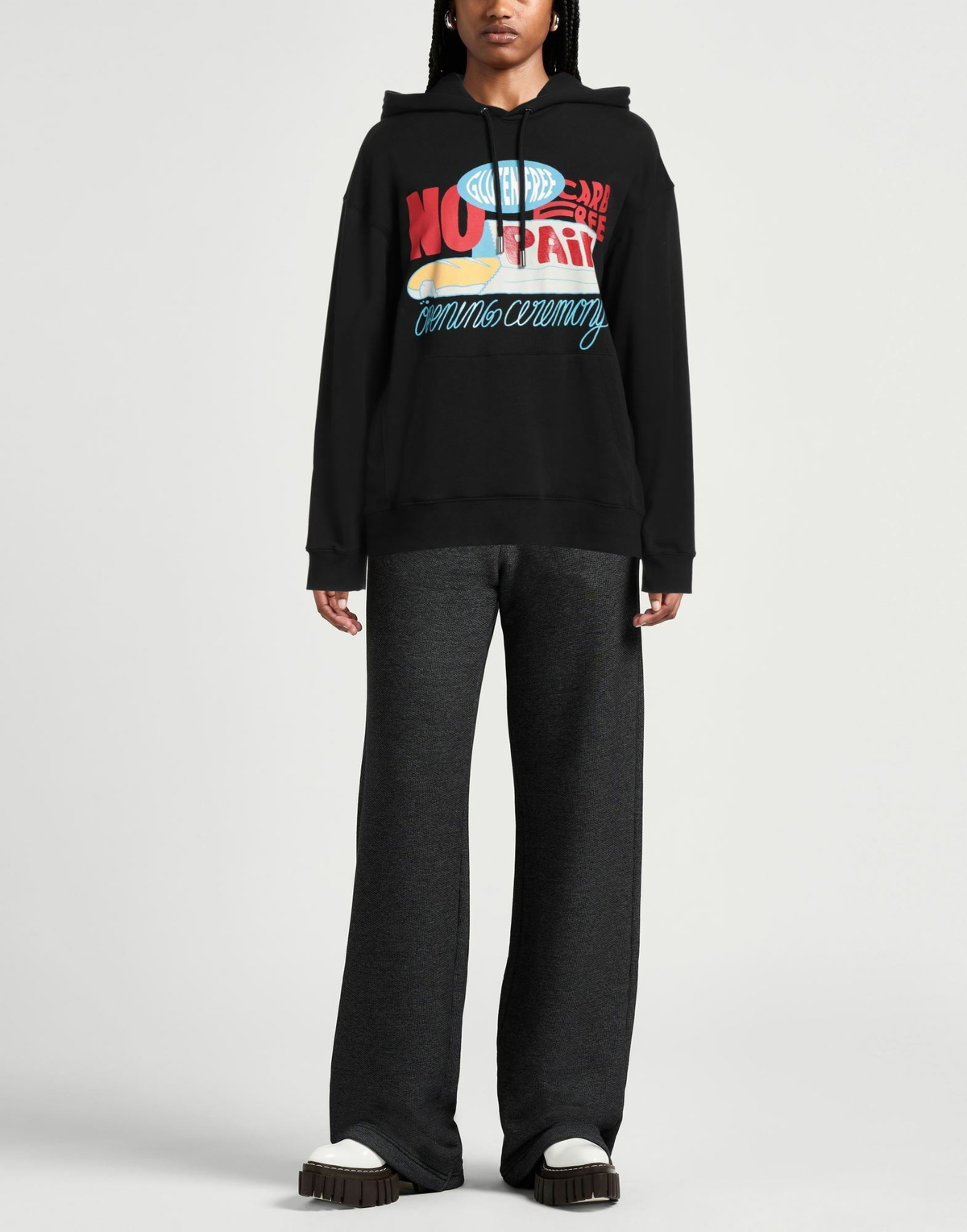 Opening Ceremony Womens Sweatshirt in Black