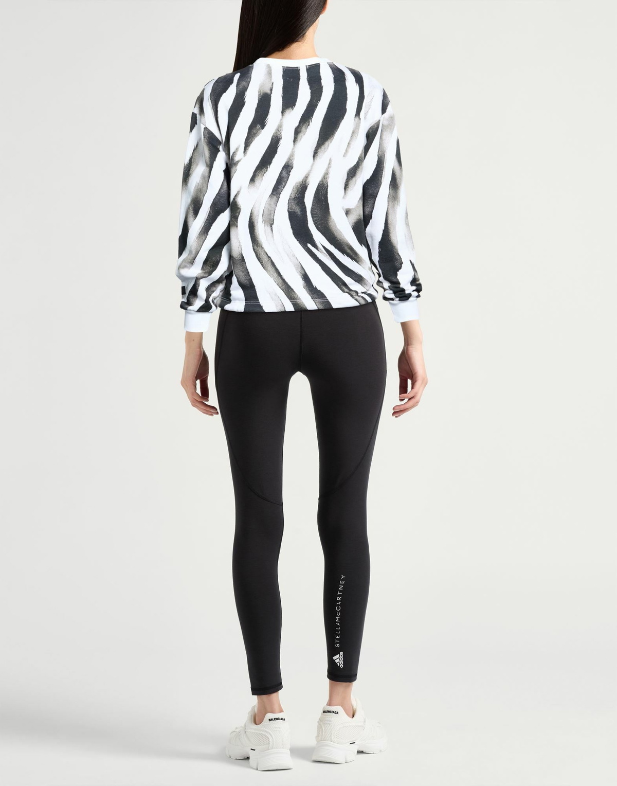 Shoe Womens Sweatshirt in White