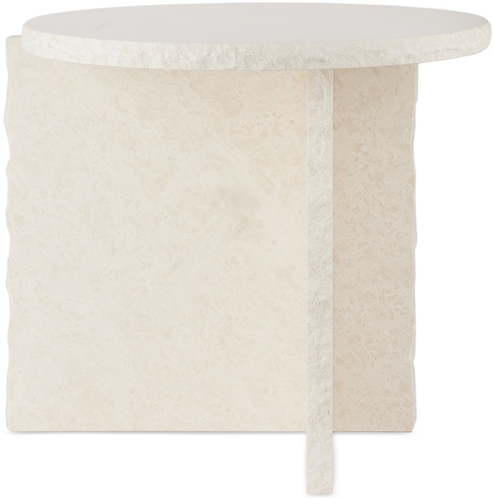 Photo: ferm LIVING White Mineral Sculptural Side Table