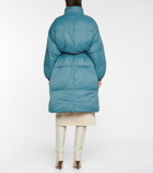 Marant Etoile Driesta belted puffer coat