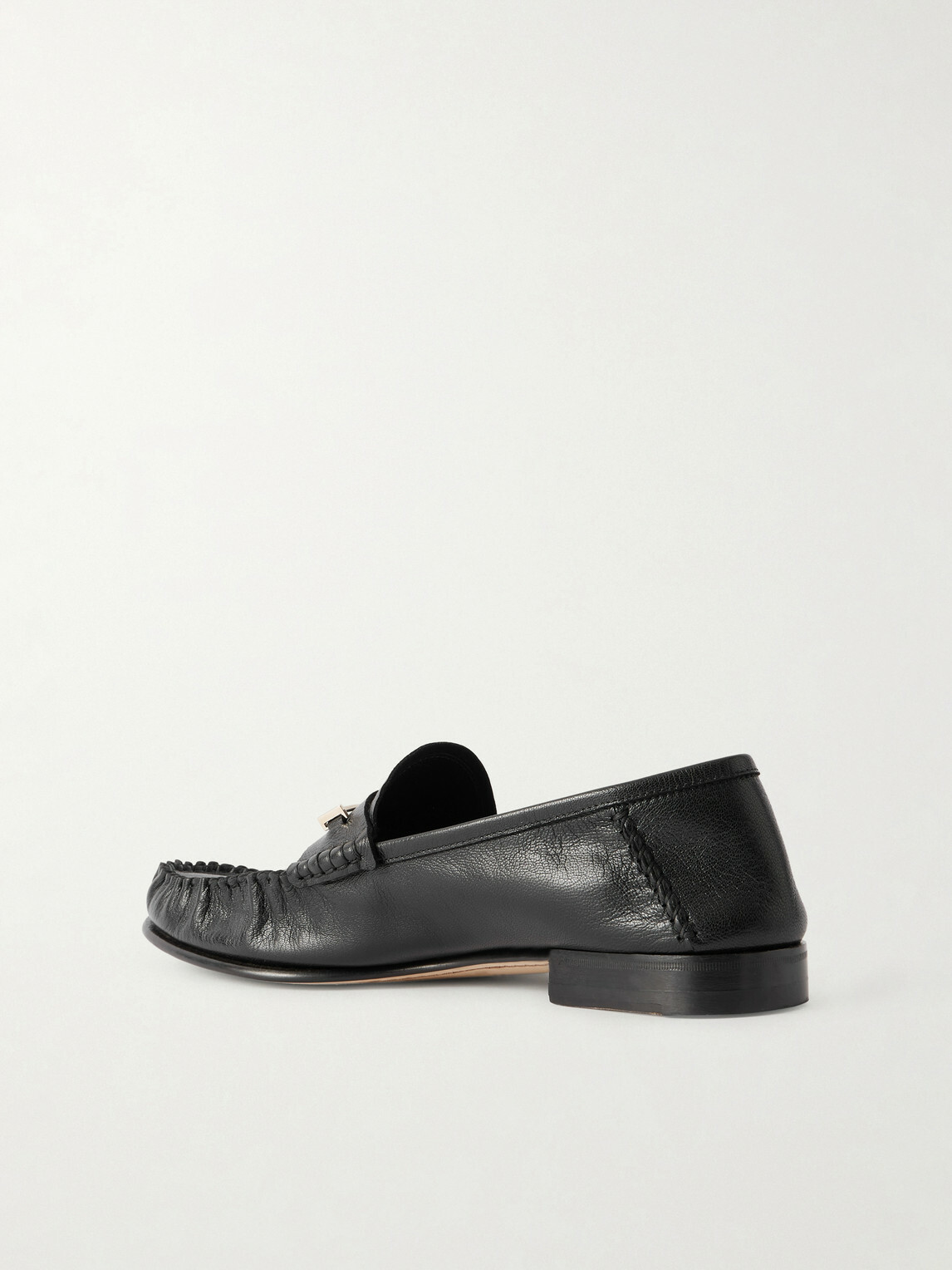 TOM FORD - Ripley Embellished Leather Loafers - Black