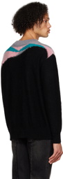 C2H4 Black Ellipse Sweater