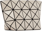 Bao Bao Issey Miyake Beige Prism Pouch