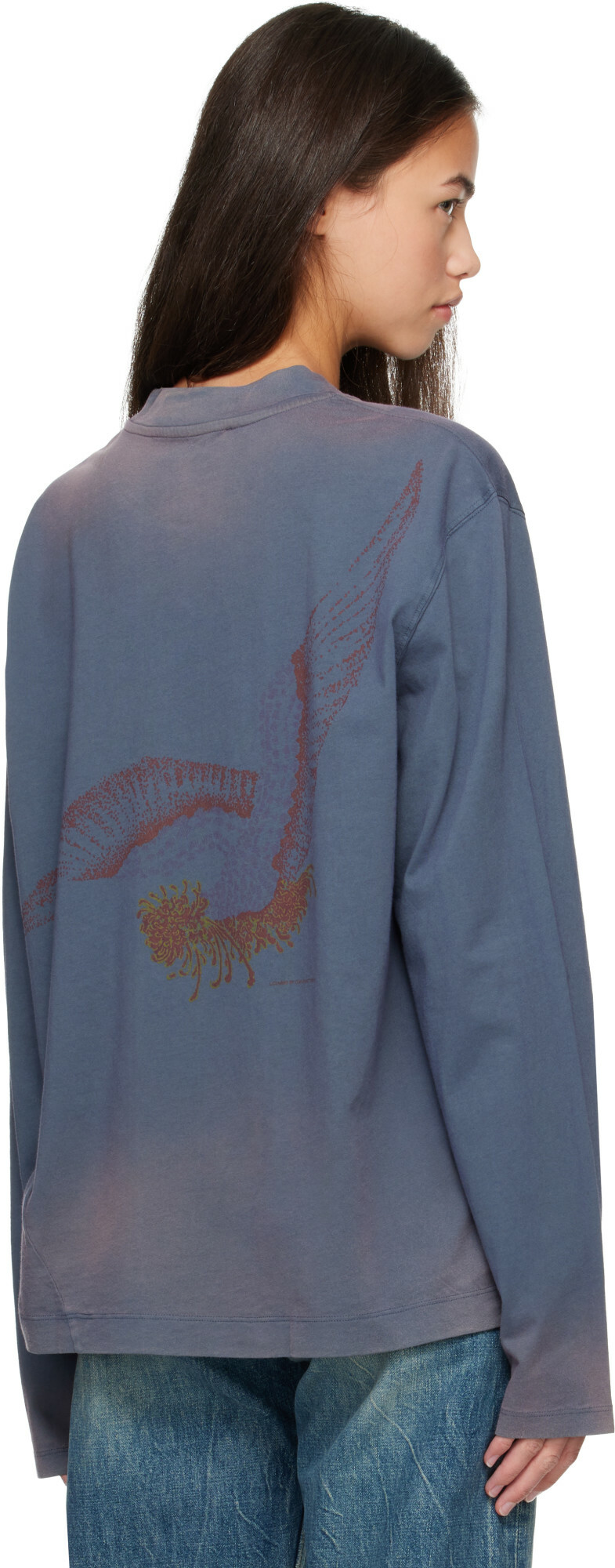 OUR LEGACY Gray Big Longsleeve T-shirt