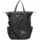 And Wander Men's Sil Tote Bag in Charcoal