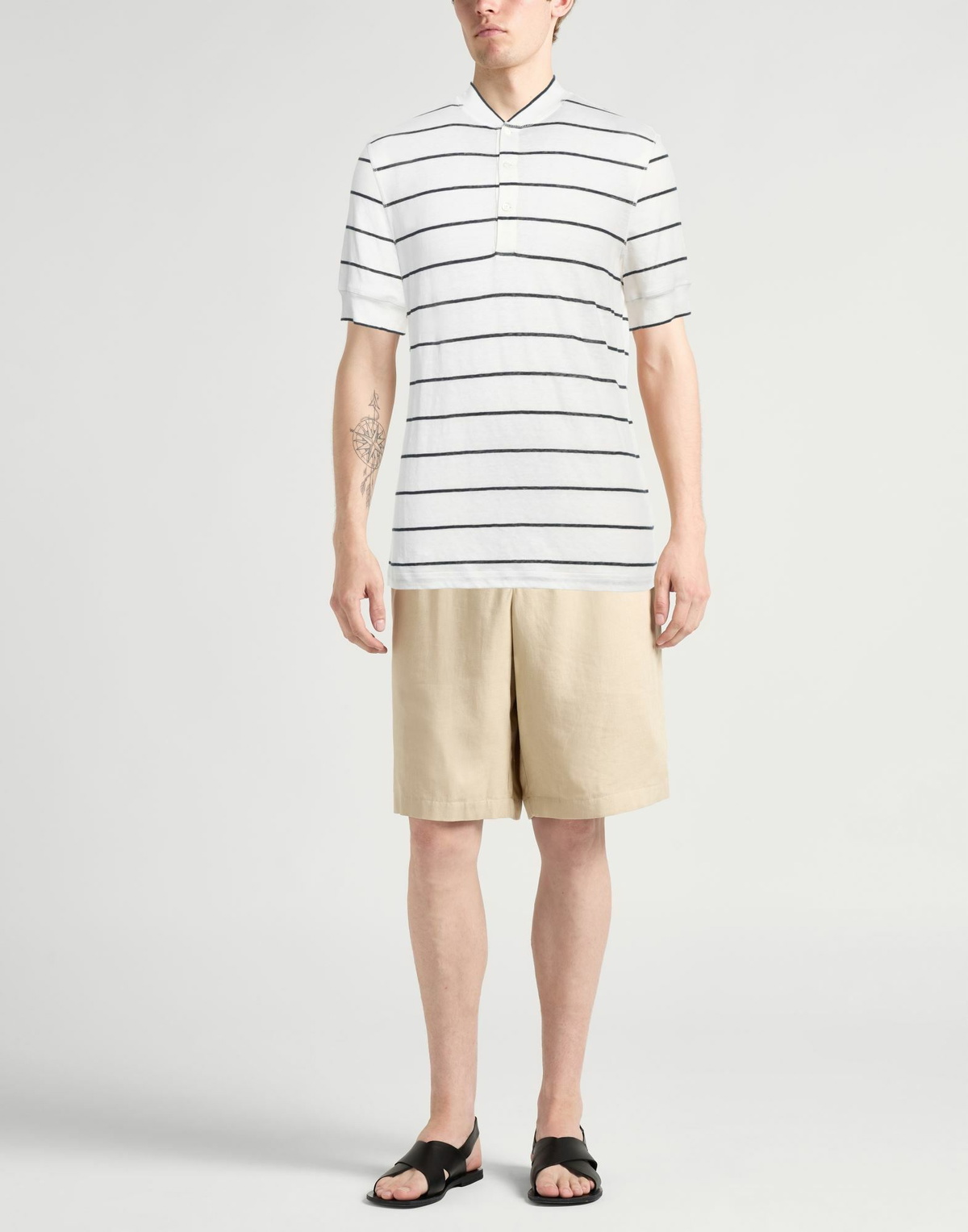 Brunello Cucinelli Mens T-shirt Cream