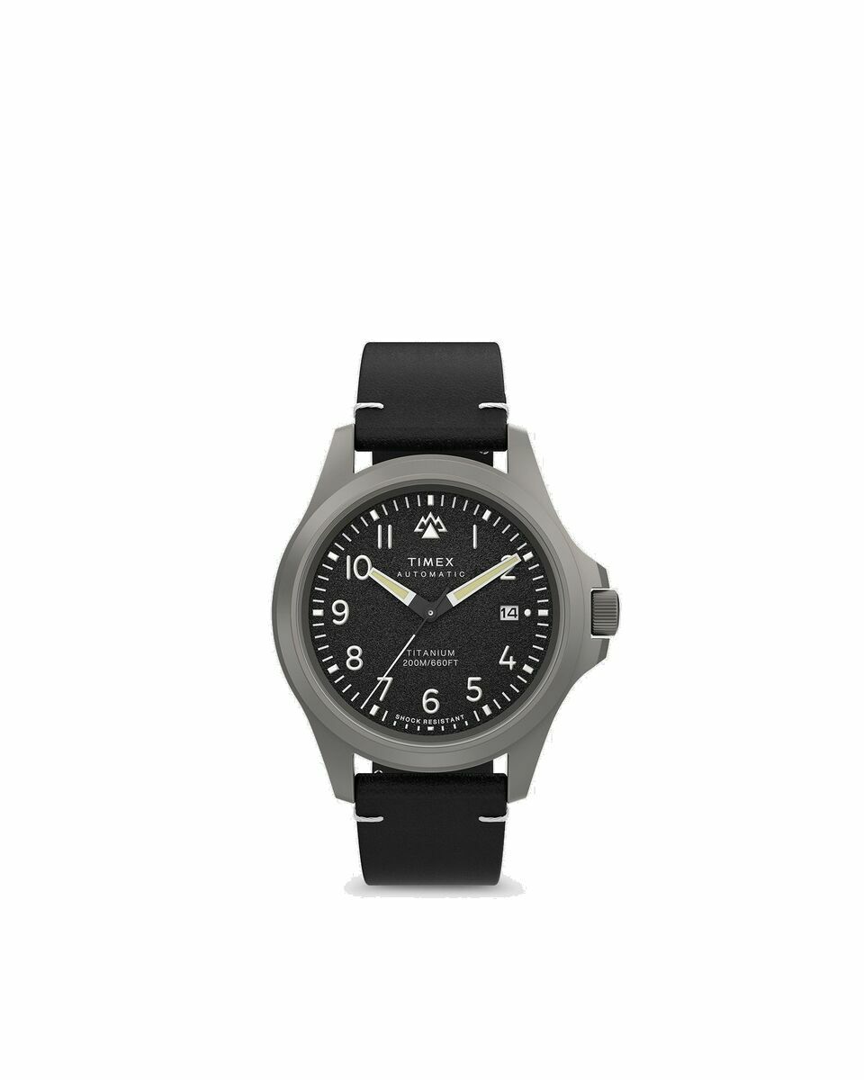 Photo: Timex Expedition North Titanium Automatic Black - Mens - Watches
