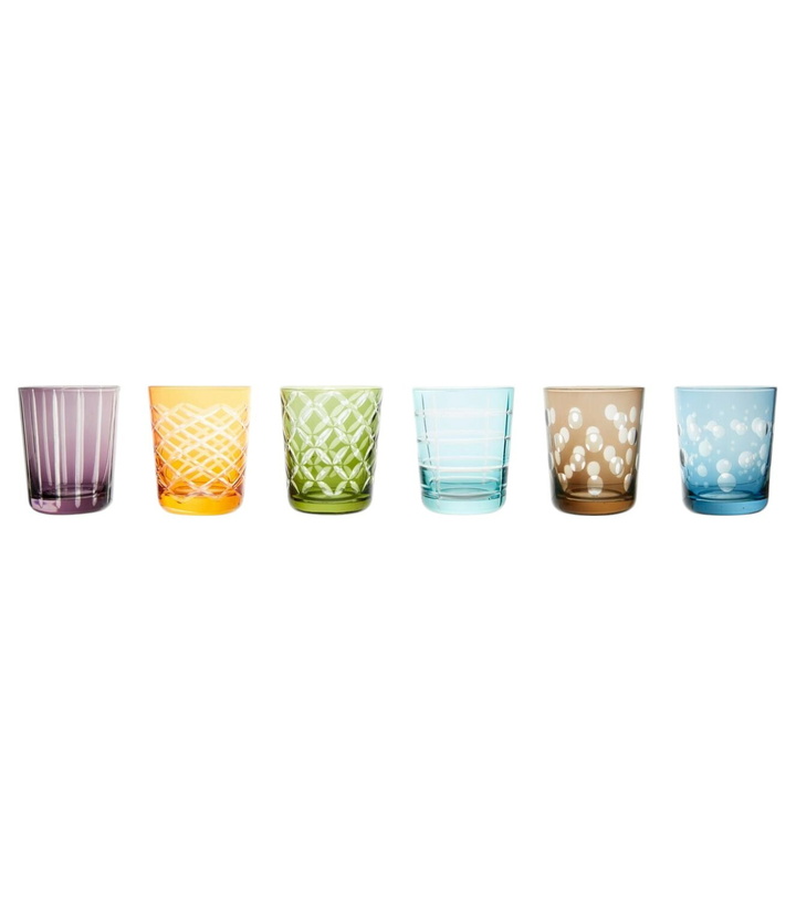 Photo: Polspotten Cuttings set of 6 glass tumblers