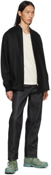 Jil Sander Black Wool Lightweight Jacket