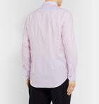 Paul Smith - Soho Slim-Fit Striped Cotton-Poplin Shirt - Pink