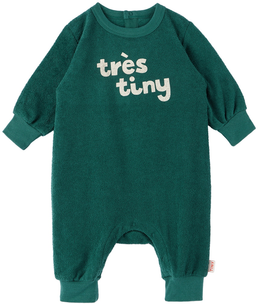 TINYCOTTONS Baby Green 'Très Tiny' Romper