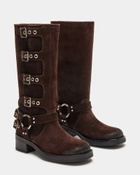Steve Madden Rockyy Boots in Brown