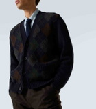 Rubinacci Argyle wool cardigan