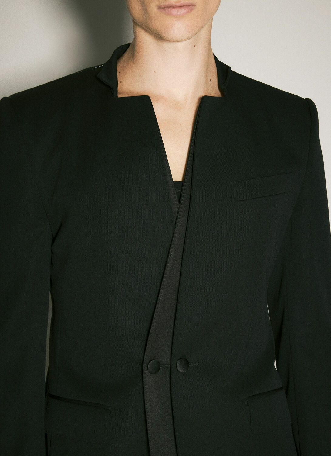 Dolce & Gabbana Single-Breasted Wool Jacket