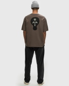 OAS Seascape T-shirt Brown Mens Shortsleefe
