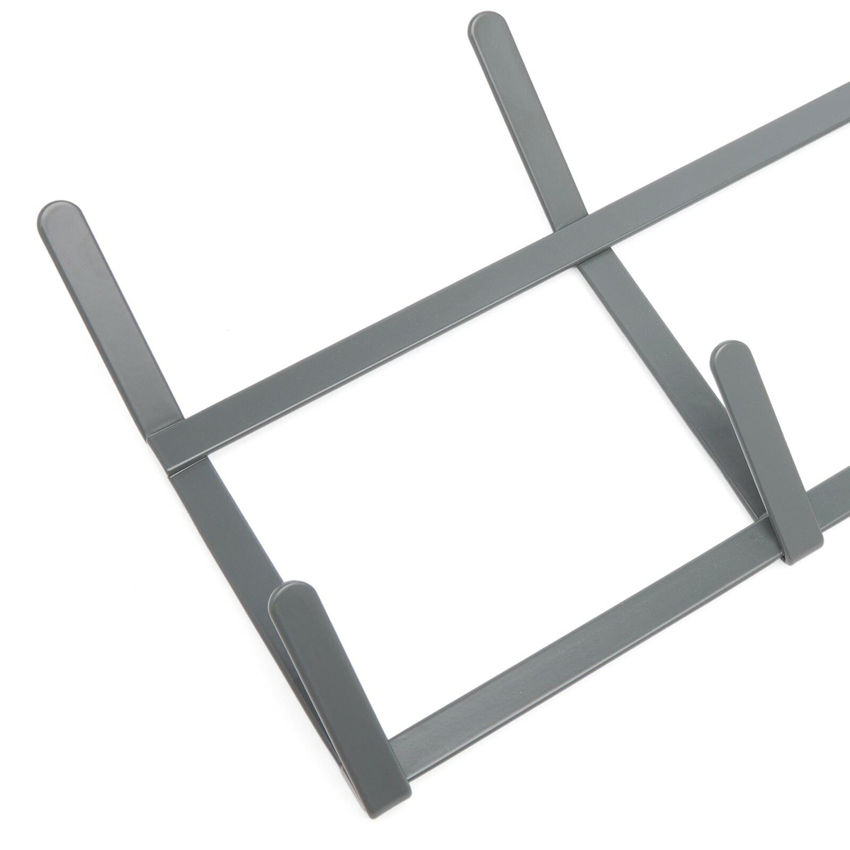 HAY Tape Coat Rack - Small in Charcoal 