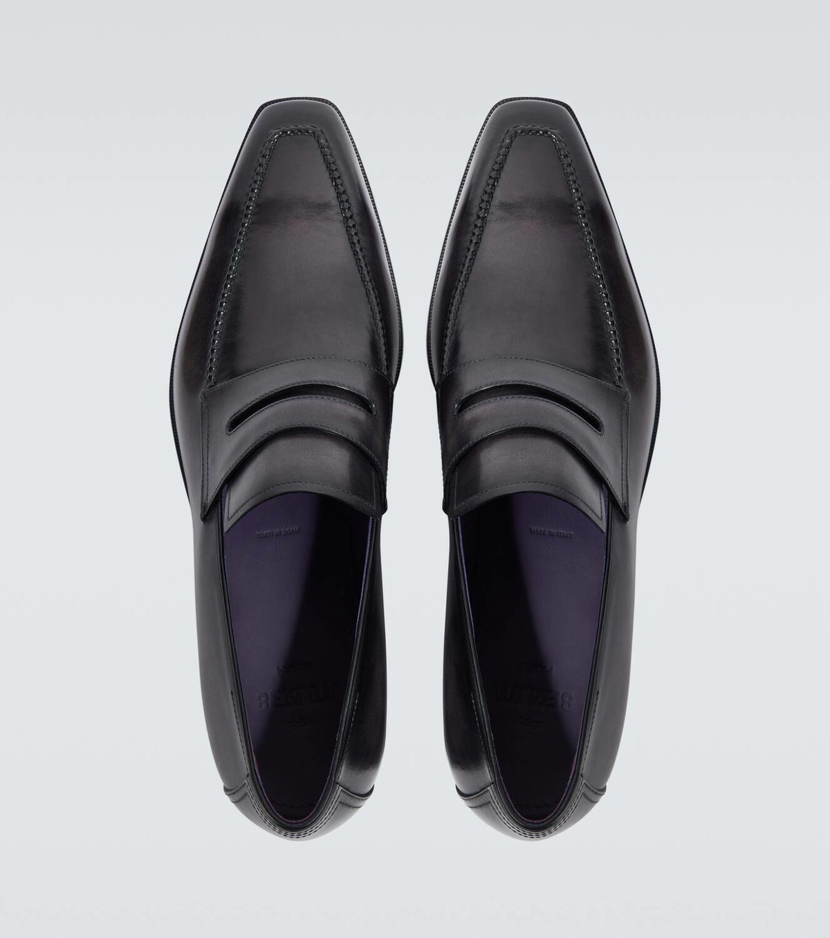 Berluti Andy Démesure leather penny loafers