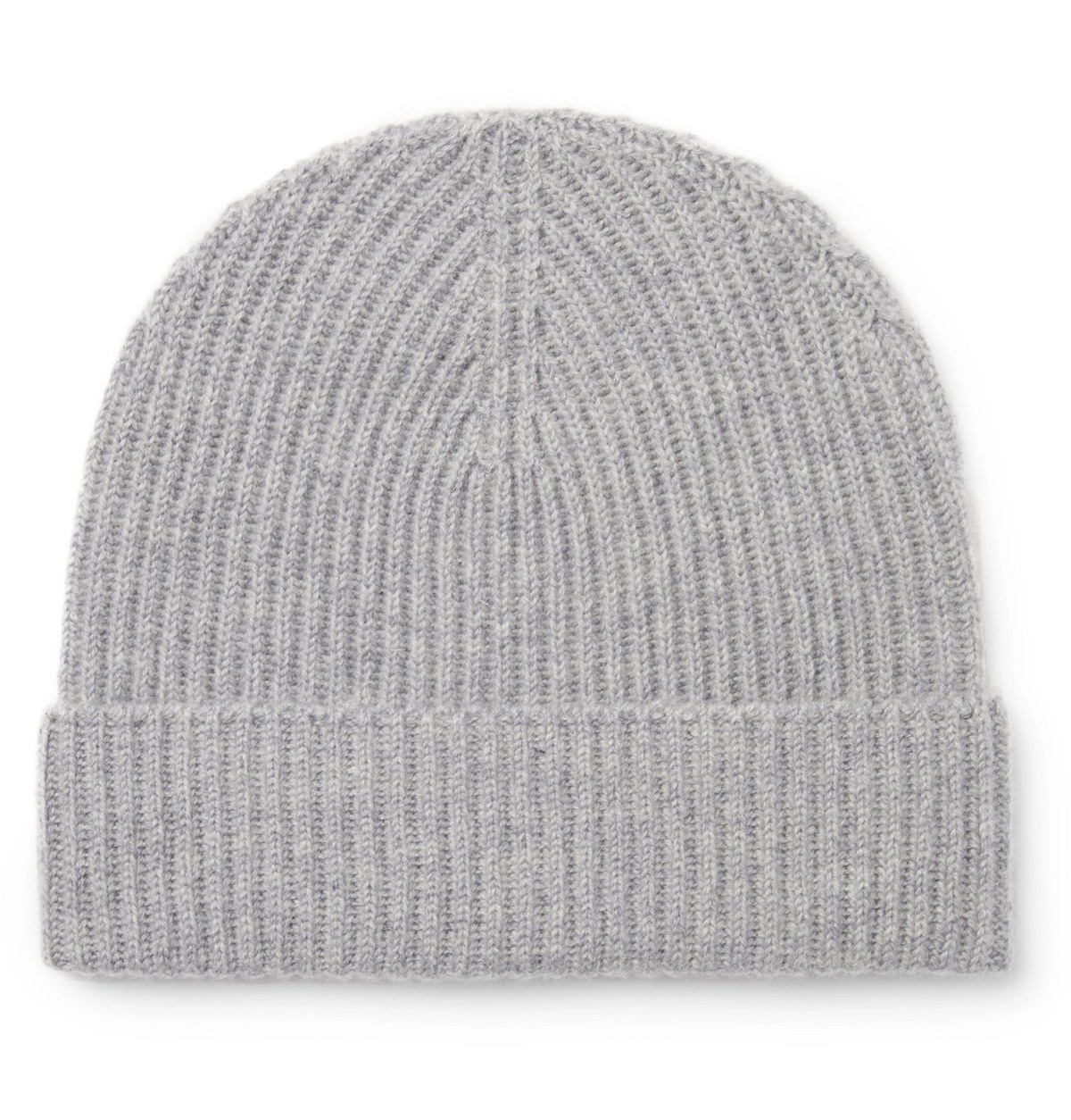 Lock & Co Hatters - Ribbed Cashmere Beanie - Gray