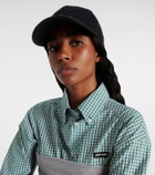 Miu Miu Logo denim baseball cap