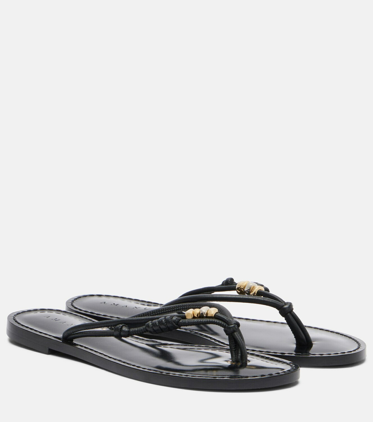 Amanu Kiwayu braided leather sandals