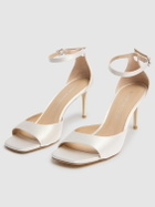 STUART WEITZMAN 75mm Nudistia Satin Sandals