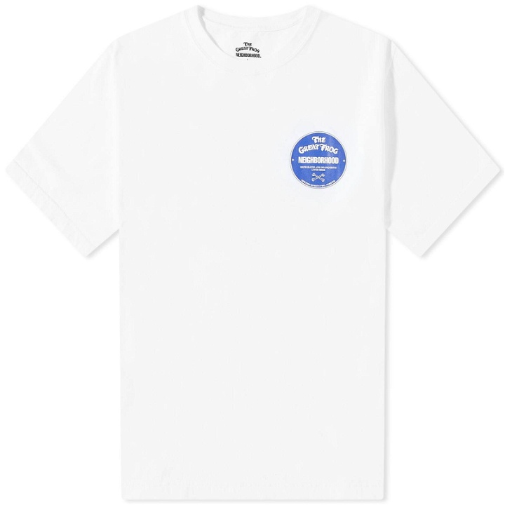 Photo: Neighborhood Men's x The Great Frog Logo T-Shirt in White