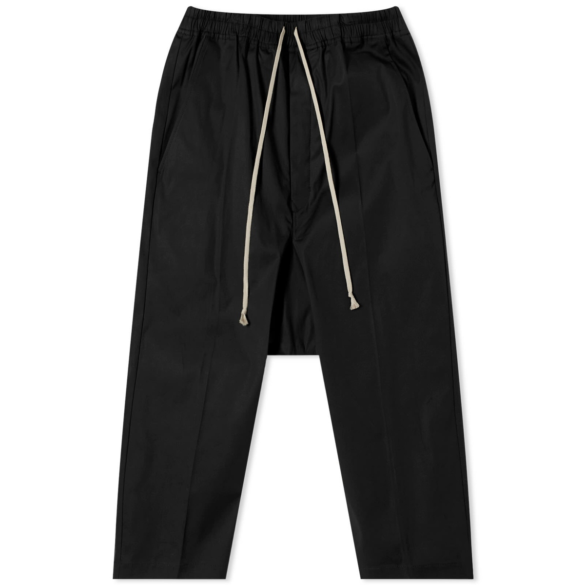 RICK OWENS DRAWSTRING CROPPED サルエルパンツ TE Rick Owens DRAWSTRING CROPPED BLACK 3381 TE - THE PARK