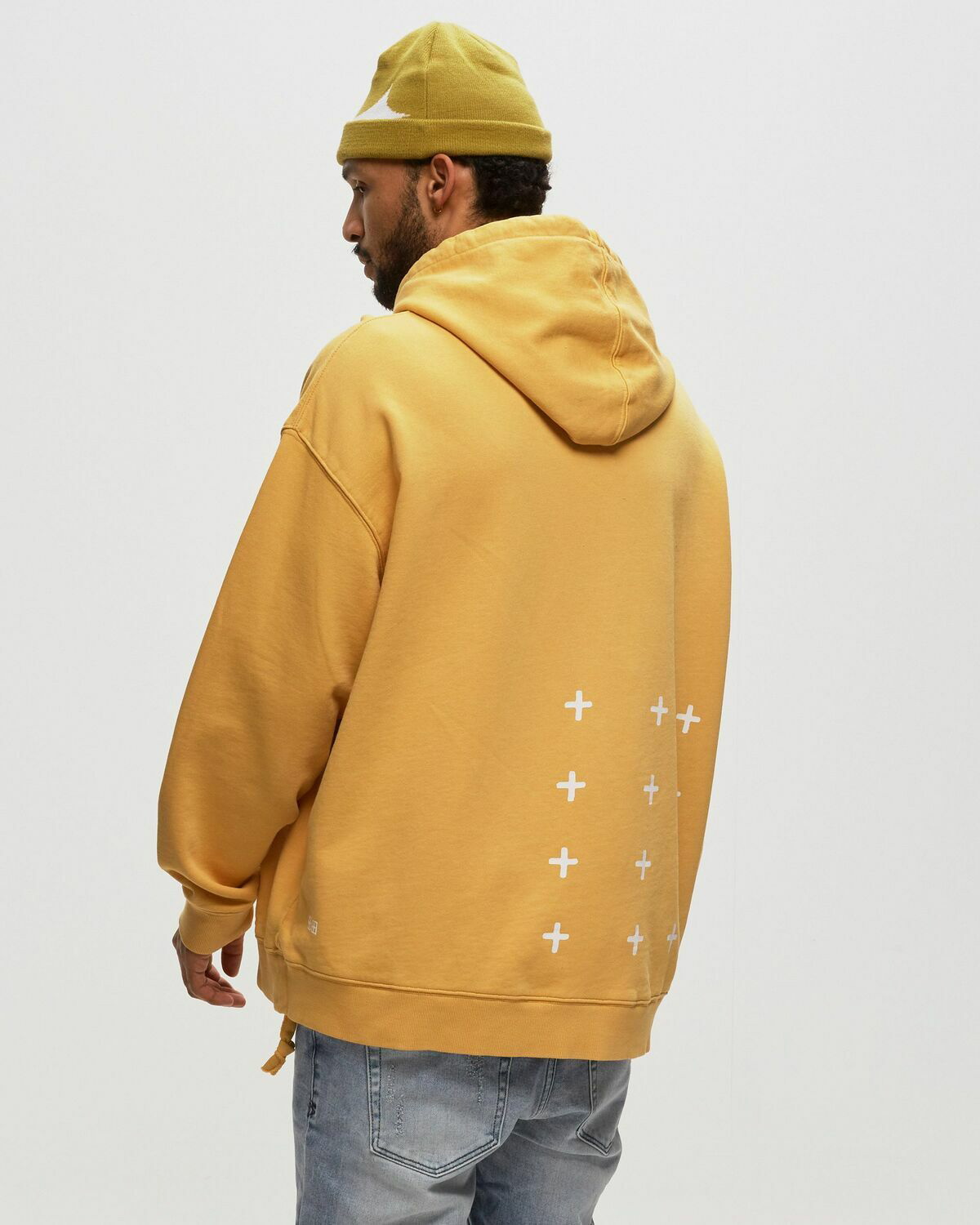 Ksubi 4 X4 Biggie Hoodie Sol Yellow Mens Hoodies Ksubi