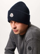 Moncler Hat Blue Mens