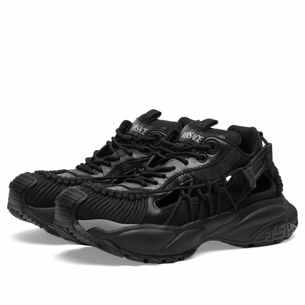 Versace Women's Mercury Sneaker W in Black Versace