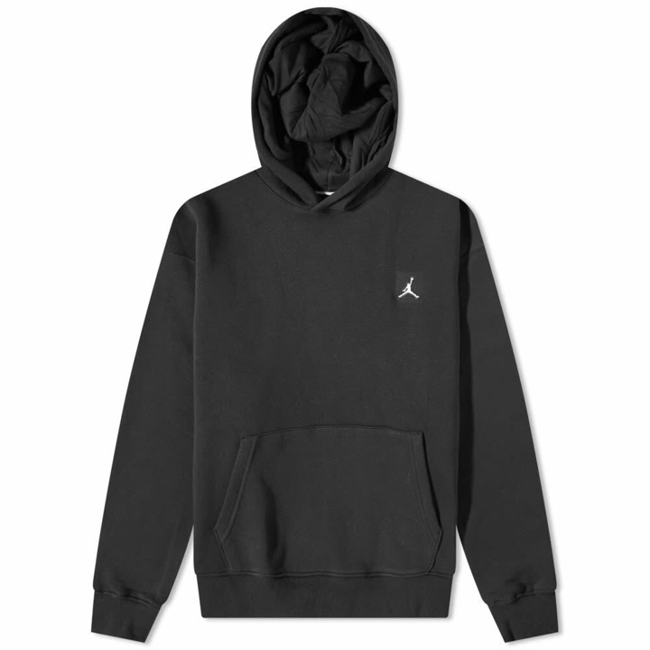 Photo: Air Jordan Men's Essentials Popover Hoody in Black/White