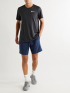 Nike Training - Dri-FIT Yoga Shorts - Blue