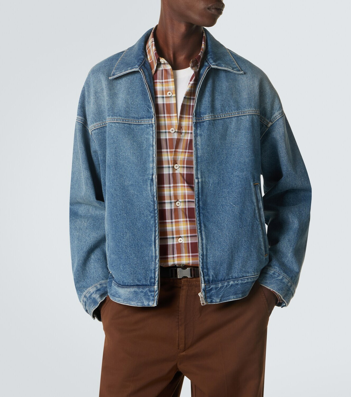 Prada Denim blouson jacket