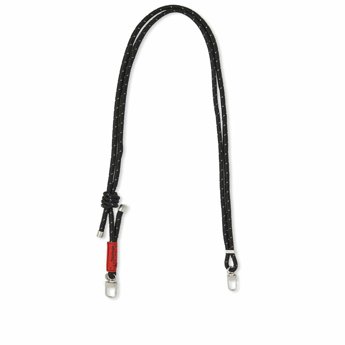 Topologie 6.0mm Rope Strap in Black Reflective Topologie