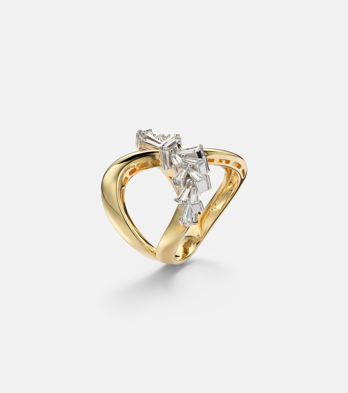 Yeprem 18kt gold (750/1000) ring with diamonds