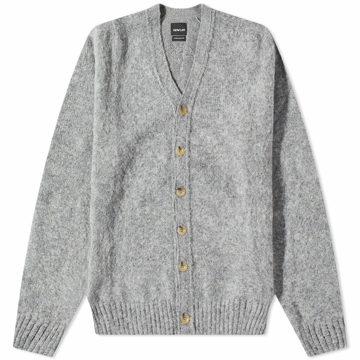 Photo: Howlin by Morrison Men's Howlin' Will-o'-the-Wisp Cardigan in Medium Grey