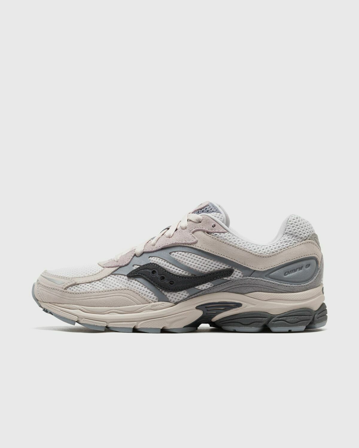 Saucony Originals PROGRID OMNI 9 Grey Mens Lowtop