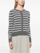ERMANNO - Wool Striped Cardigan