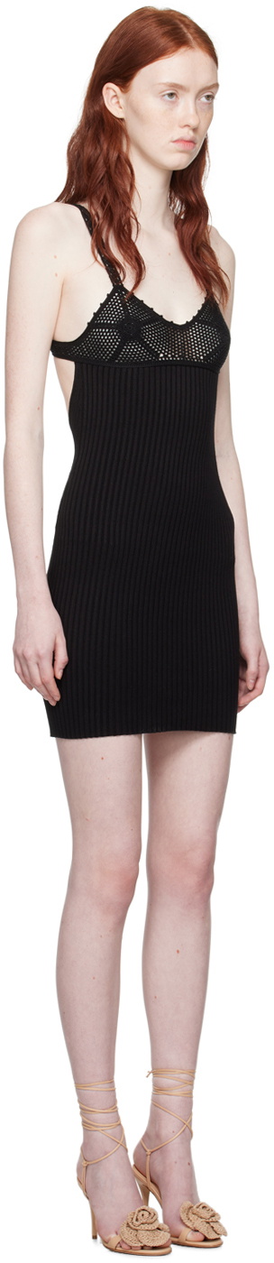 Anna October Black Jade Minidress