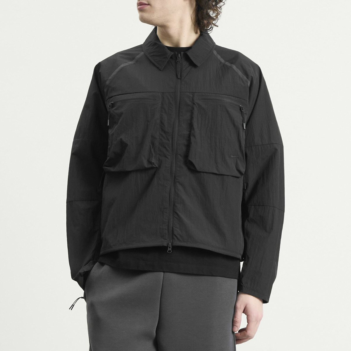 Nike Men's Tech Utility Shirt in Black