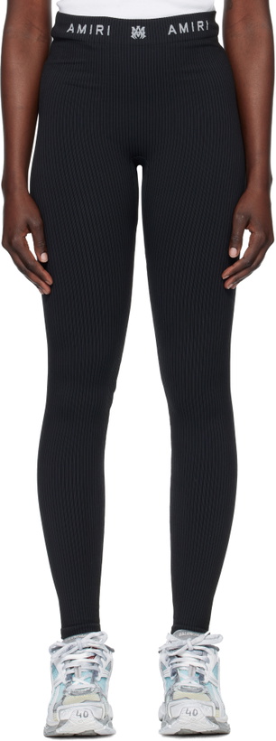 Photo: AMIRI Black MA Seamless Leggings