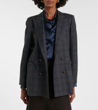 Blazé Milano Everyday checked virgin wool blazer