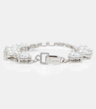 Miu Miu Logo crystal-embellished bracelet