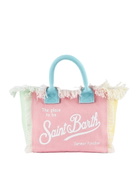 MC2 Saint Barth Multicolor Patch Cotton Canvas Colette Handbag