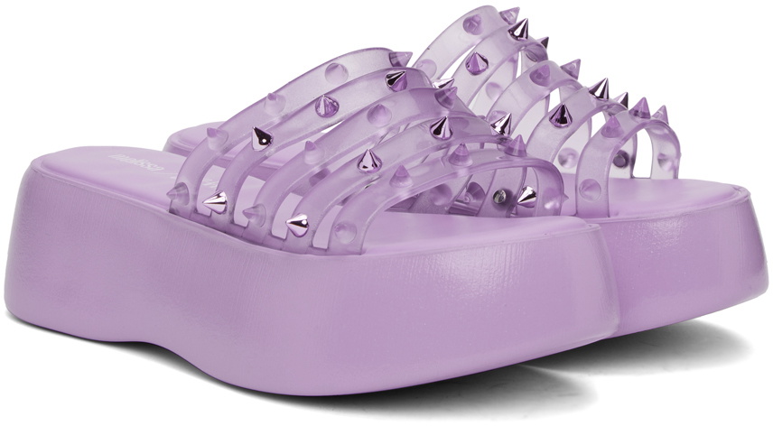 Jean Paul Gaultier Purple Melissa Edition Becky Punk Love Sandals