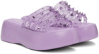 Jean Paul Gaultier Purple Melissa Edition Becky Punk Love Sandals