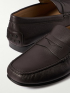 Tod's - Full-Grain Leather Penny Loafers - Brown