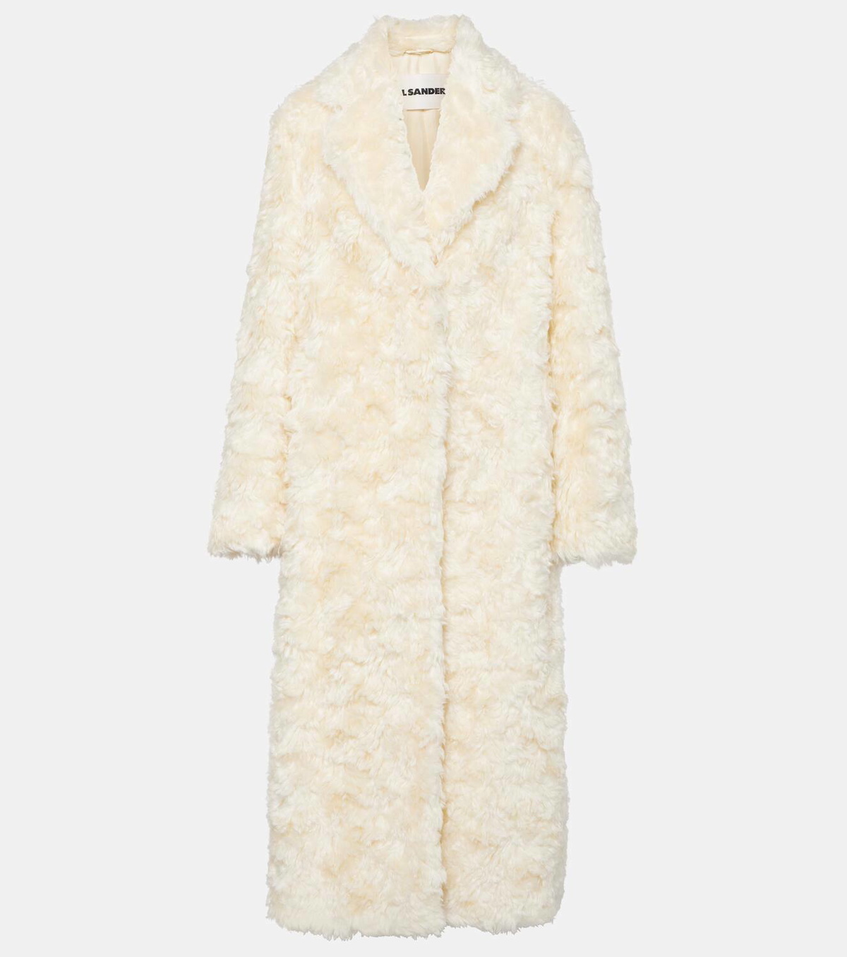 JIL SANDER 90s-00s 本人期 Fur long coat Jil Sander Faux fur coat Jil Sander