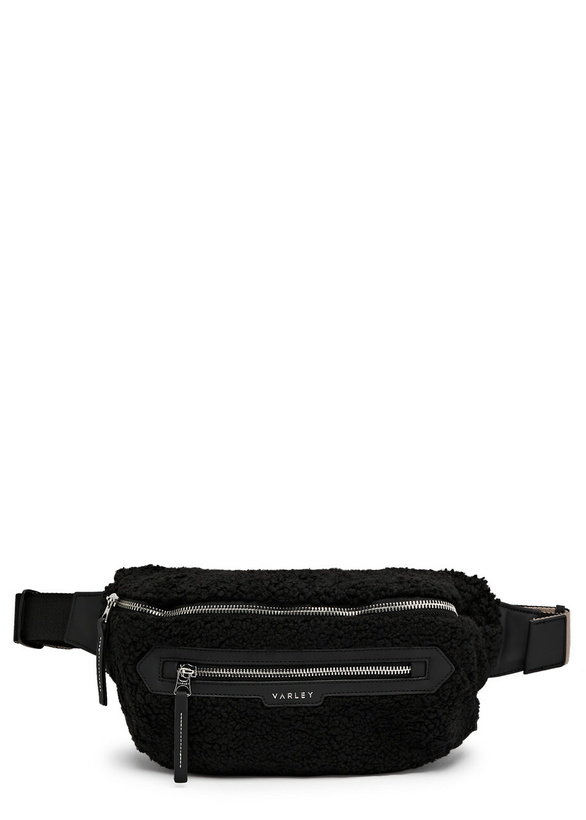 Photo: Varley Kansa Fleece Belt bag - Black - One Size
